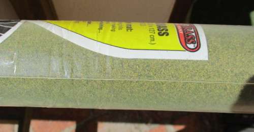 WOODLANDS SCENICS - GREEN GRASS 83 X 127 cm, MOLDABLE