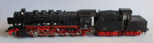 MARKLIN HO SCALE - DB BR050 2-10-0 STEAM LOCO & TENDER 050 082-7, SERVICED (BOXED)