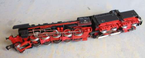 MARKLIN HO SCALE - DB BR050 2-10-0 STEAM LOCO & TENDER 050 082-7, SERVICED (BOXED)