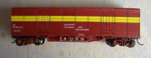 HO SCALE - SAR BREAKDOWN WAGON, EQUIPMENT & TECHNICAL - NEW, MADE IN SA