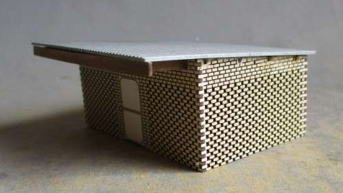 HO SCALE - SAR STN COOLING ROOM