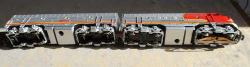 MARKLIN HO SCALE - 37622 SANTA FE EMD F7A&B DIESEL LOCO  WITH FACTORY DCC - BOXED