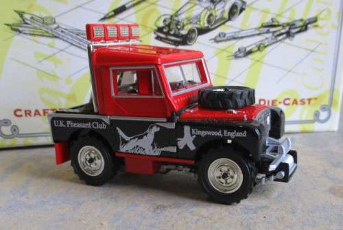 MATCHBOX YYM38052 - 1948 LAND ROVER UK PHEASANT CLUB - AS NEW BOXED
