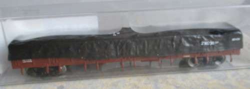 CMD HO SCALE - SAR DZ-7 GOODS WAGON WITH TARPAULIN (NEW BOXED) - NO COUPLINGS