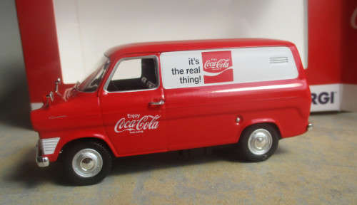 CORGI 1/43 SCALE - FORD TRANSIT Mk1, COCA COLA VAN - NEW BOXED