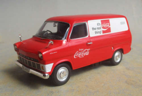 CORGI 1/43 SCALE - FORD TRANSIT Mk1, COCA COLA VAN - NEW BOXED