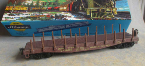 ATHEARN HO SCALE - UP 40' FLAT CAR - BOXED