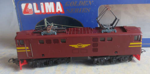 LIMA HO SCALE - SAR E919 ELECTRIC LOCO (CAN RUN ON PANTOGHRAPHS) - BOXED