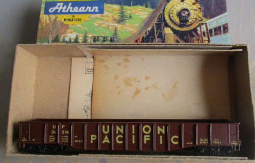ATHEARN HO SCALE - UP GONDOLA - BOXED