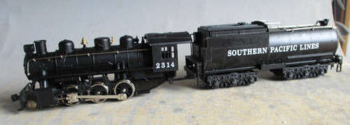 BACHMANN HO SCALE - SPL 4-6-0 2314 STEAM LOCO & TENDER W/LIGHTS & SMOKE - BOXED