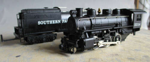BACHMANN HO SCALE - SPL 4-6-0 2314 STEAM LOCO & TENDER W/LIGHTS & SMOKE - BOXED