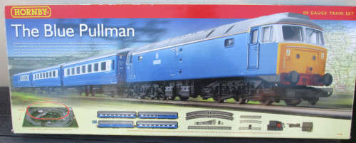 HORNBY OO SCALE - BR THE BLUE PULLMAN SET, DCC READY - BOXED