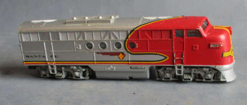 BACHMANN HO SCALE - SANTA FE DIESEL LOCO AS PER FOTOS