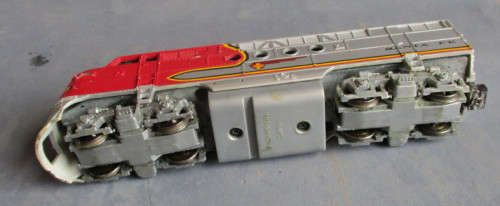 BACHMANN HO SCALE - SANTA FE DIESEL LOCO AS PER FOTOS