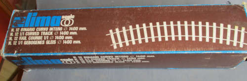 LIMA O GAUGE - 12 X 1/1 CURVED TRACK DIA. 1400mm - BOXED