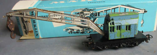 MARKLIN HO SCALE - KRUPP-ARDELT CRANE CAR - BOXED AS PER FOTOS