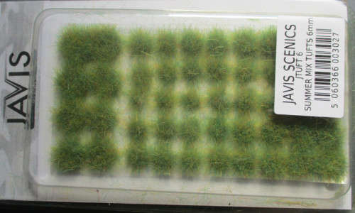 JAVIS ALL SCALES - SUMMER MIX TUFTS 6mm - NEW CARDED