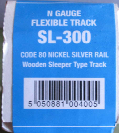 PECO N SCALE - SL-300 CODE 80 FLEXIBLE TRACK - NEW BOXED