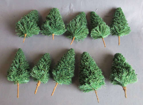 10 X ALL SCALES PINE TREES, 85 mm - NEW