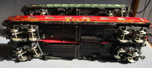 FLEISCHMANN HO SCALE - DB 4 X PASSENGER COACH SET, SEE FOTOS
