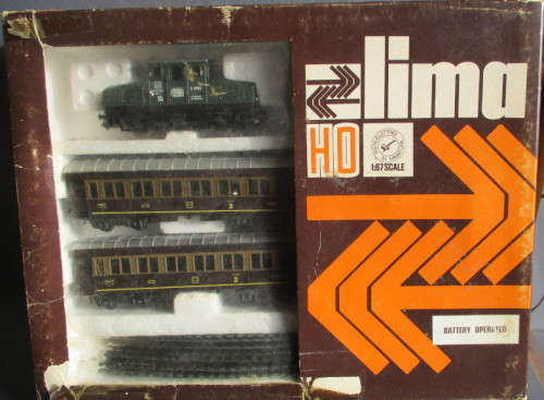 LIMA HO SCALE - TRAIN SET, BOXED, SEE FOTOS