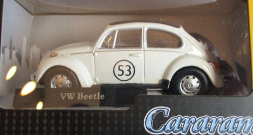 CARARAMA 1/43 SCALE - VOLKSWAGEN BEETLE "HERBIE"  - NEW BOXED