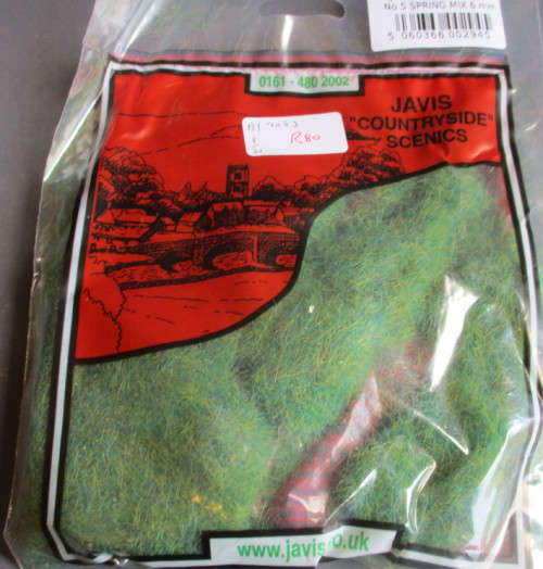 JAVIS ALL SCALES - STATIC GRASS, SPRING MIX 6mm - NEW BAGGED