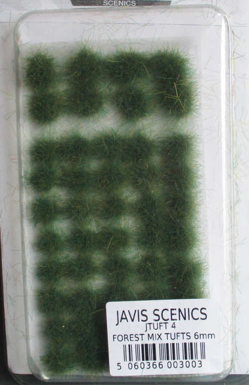 JAVIS ALL SCALES - FOREST TUFTS MIX 6mm - CARDED