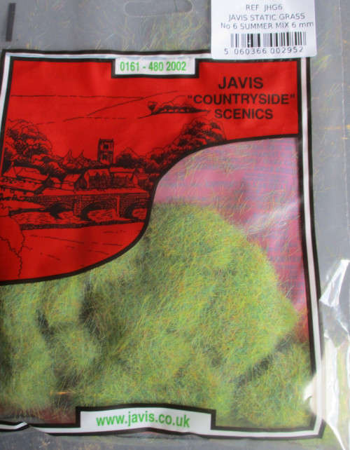 JAVIS ALL SCALES - STATIC GRASS, SUMMER GREEN 10mm - NEW BAGGED