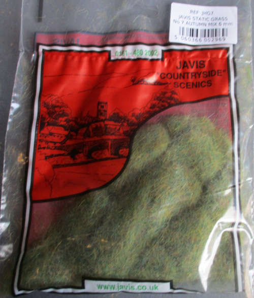 JAVIS ALL SCALES - STATIC GRASS, AUTUMN MIX 6mm - NEW BAGGED