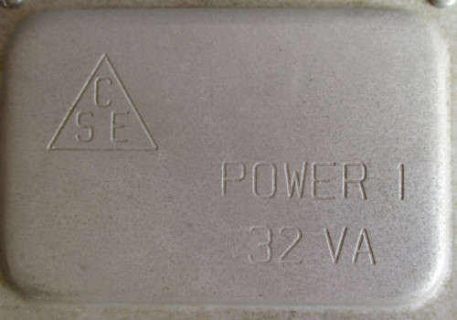32VA CSE TRANSFORMER/CONTROLLER