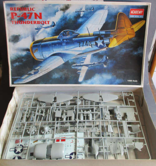 ACADEMY 1/48 SCALE - P-47N THUNDERBOLT - BOXED
