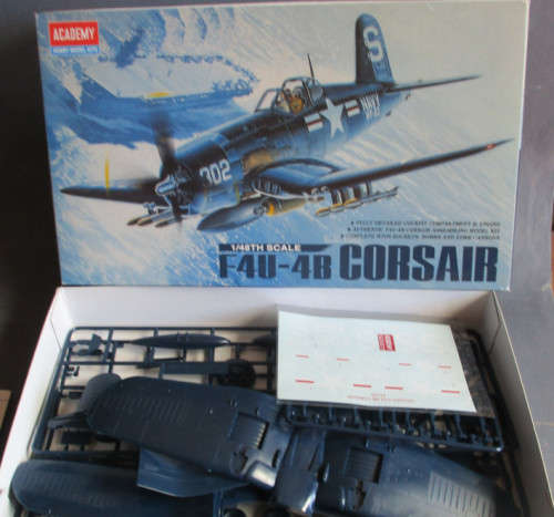 ACADEMY 1/48 SCALE - F4U-4B CORSAIR - BOXED