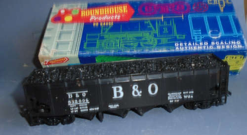 ROUNDHOUSE HO SCALE - B&O 40' OFFSET HOPPER - BOXED