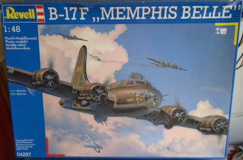 REVELL 1/48 SCALE - B-17F MEMPHIS BELLE - BOXED