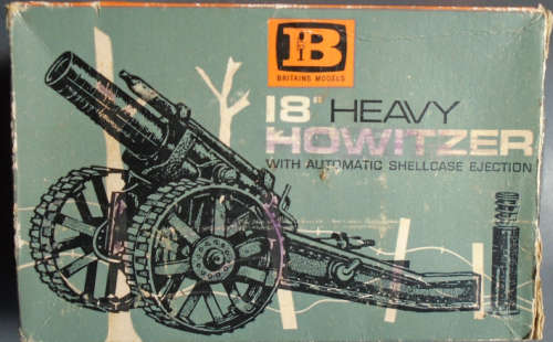 VINTAGE BRITAINS 18" HEAVY HOWITZER - BOXED