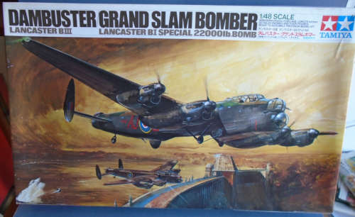 TAMIYA 1/48 SCALE - LANCASTER BIII DAMBUSTER - BOXED