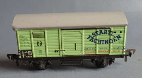 FLEISCHMANN HO SCALE - DB GOODS WAGON, TIN PLATE
