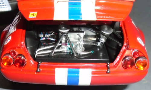 KYOSHO 1/18 SCALE - FERRARI 365 GTB/4, PAUL NEWMAN - HIGH END MODEL, BOXED