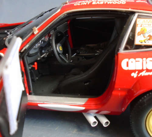 KYOSHO 1/18 SCALE - FERRARI 365 GTB/4, PAUL NEWMAN - HIGH END MODEL, BOXED