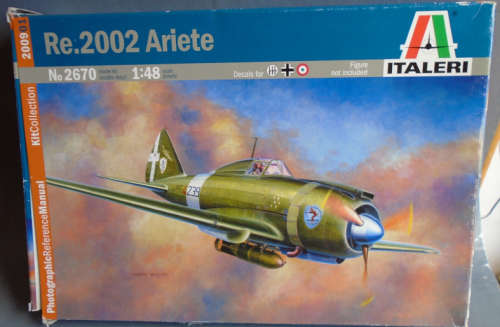 ITALERI 1/48 SCALE - Re.2002 ARIETE - BOXED