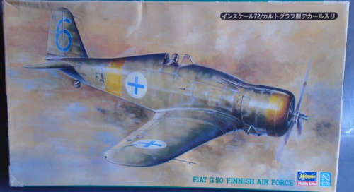 HASEGAWA 1/48 SCALE - FIAT G.50 FINNISH AIR FORCE - BOXED