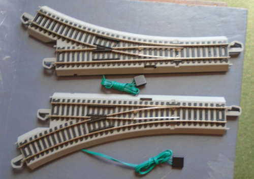 BACHMANN HO SCALE - 2 X ELECTRIC POINTS, AS PER FOTO