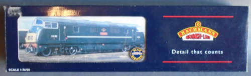 BACHMANN OO SCALE - CLASS 42 WARSHIP DIESEL D832 `ONSLAUGHT` - BOXED