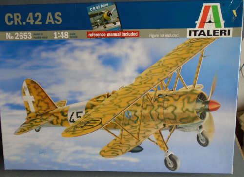 ITALERI - 1/48 SCALE - CR.42 AS FALCO - BOXED