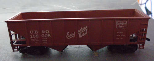 BACHMANN HO SCALE - CB&O 2 BAY HOPPER