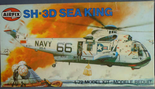 AIRFIX 1/72 SCALE - SH-3D SEA KING - BOXED