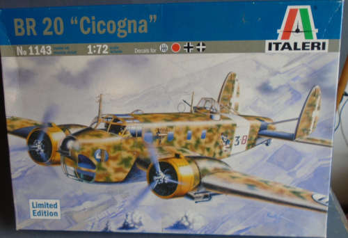 ITALERI 1/72 SCALE - BR 20 CICOGNA, BOXED