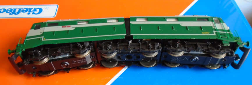 ROCO HO SCALE - FS ARTICULATED ELECTRIC LOCO, BOXED IN TIN, # 516 OF 3100