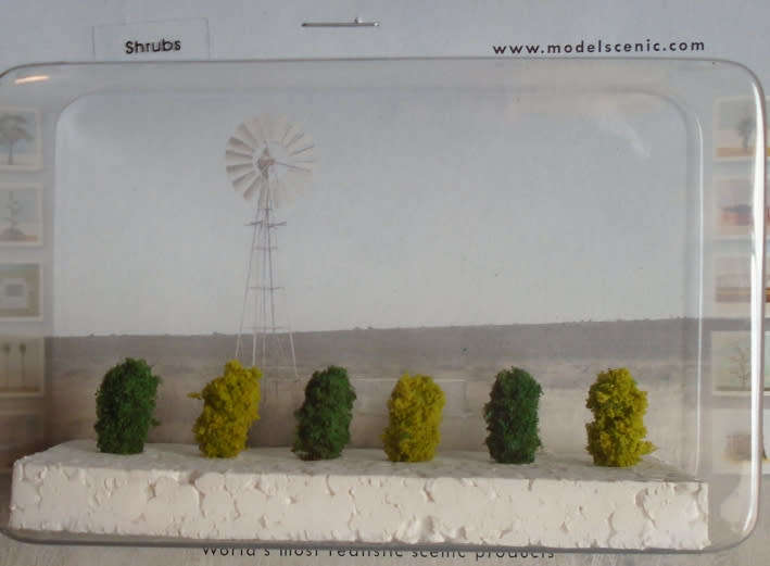 MSP ALL SCALES - 15mm SHRUBS, NEW CARDED